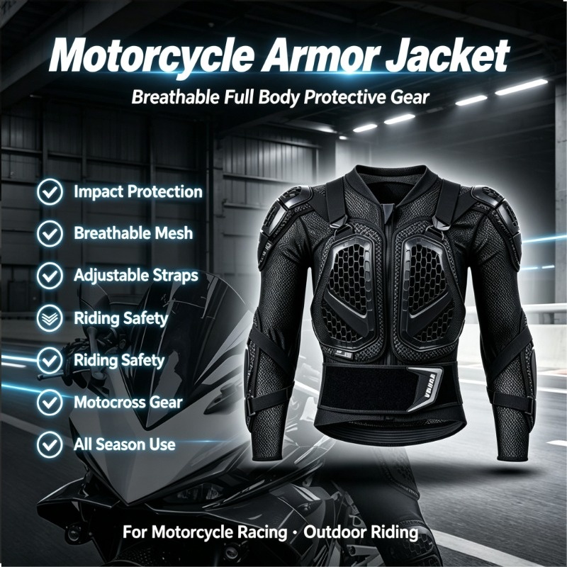 Motorcycle Gear Jacket - Kurtka motocyklowa do wyścigów motocrossowych z