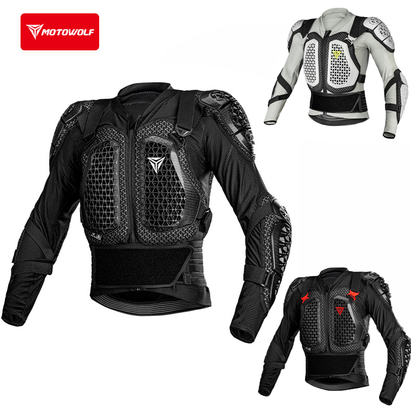 Motorcycle Gear Jacket - Kurtka motocyklowa męska, ochraniacze na motocykl,