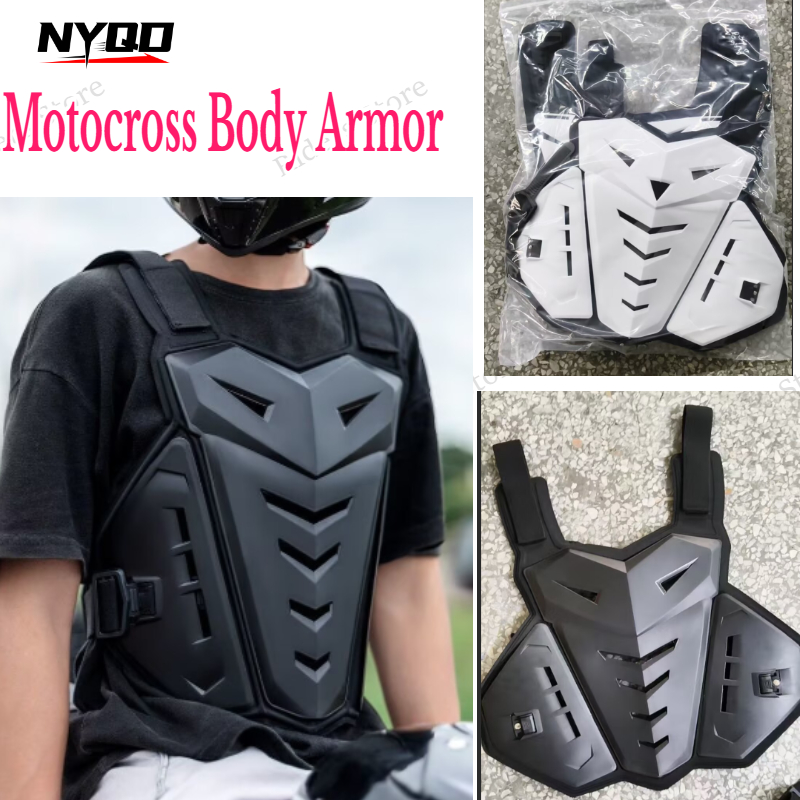 Motorcycle Gear Jacket - Kurtka motocyklowa z ochraniaczami na motocross,