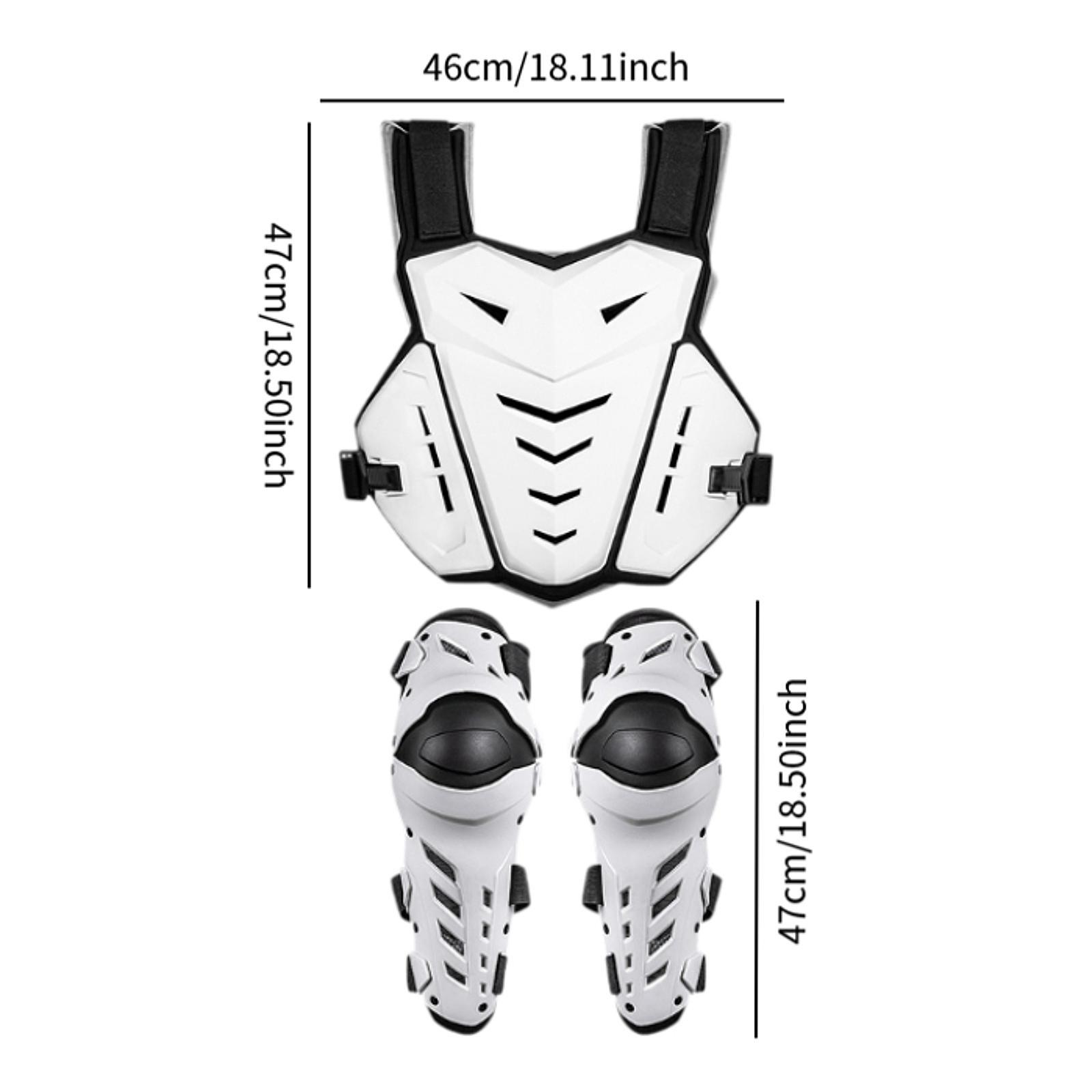 Motorcycle Gear Jacket - Kurtka motocyklowa z ochraniaczami, kamizelka zwiększająca