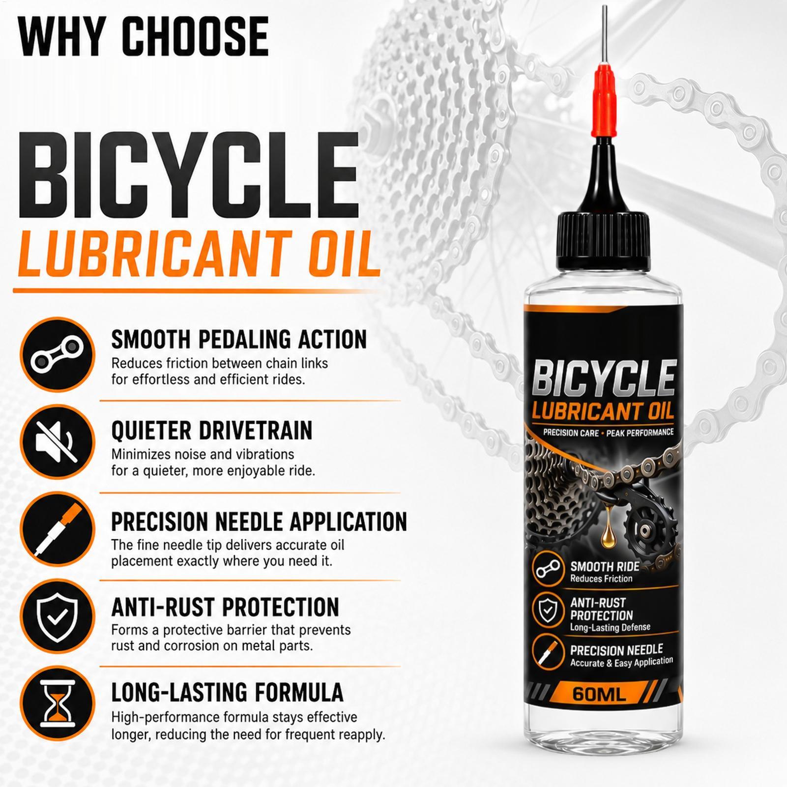 Smar do łańcucha rowerowego 60 – Motorcycle Gear Oil For Chain recenzja i cena