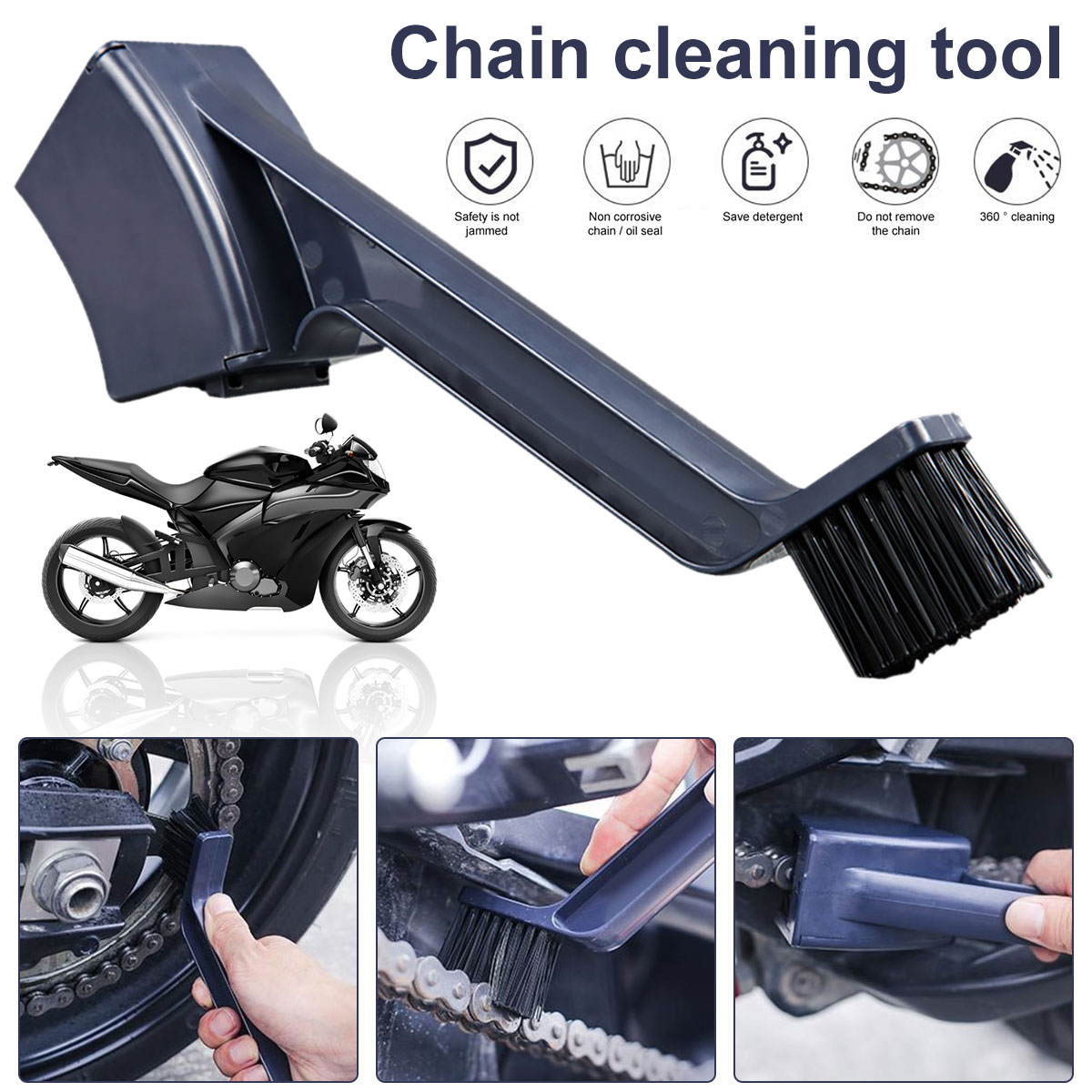 Szczotka do czyszczenia łańcuc – Motorcycle Gear Clearance recenzja i cena