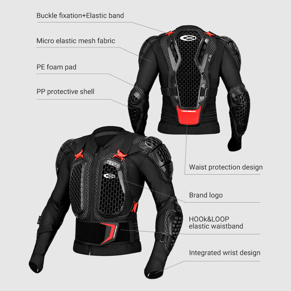 Letnia oddychająca kurtka moto – Motorcycle Gear Protection recenzja i cena